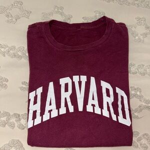 Harvard Women's Short Sleeve Tee - Maroon